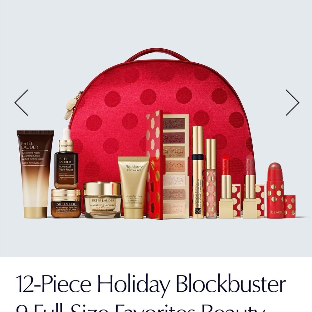 Estee Lauder 12-Piece Holiday Blockbuster Warm Set
